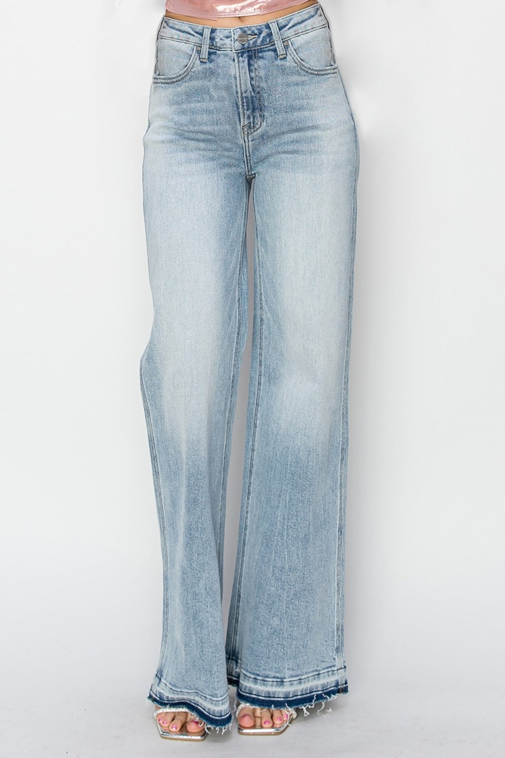 Jean large taille haute Risen Full Size