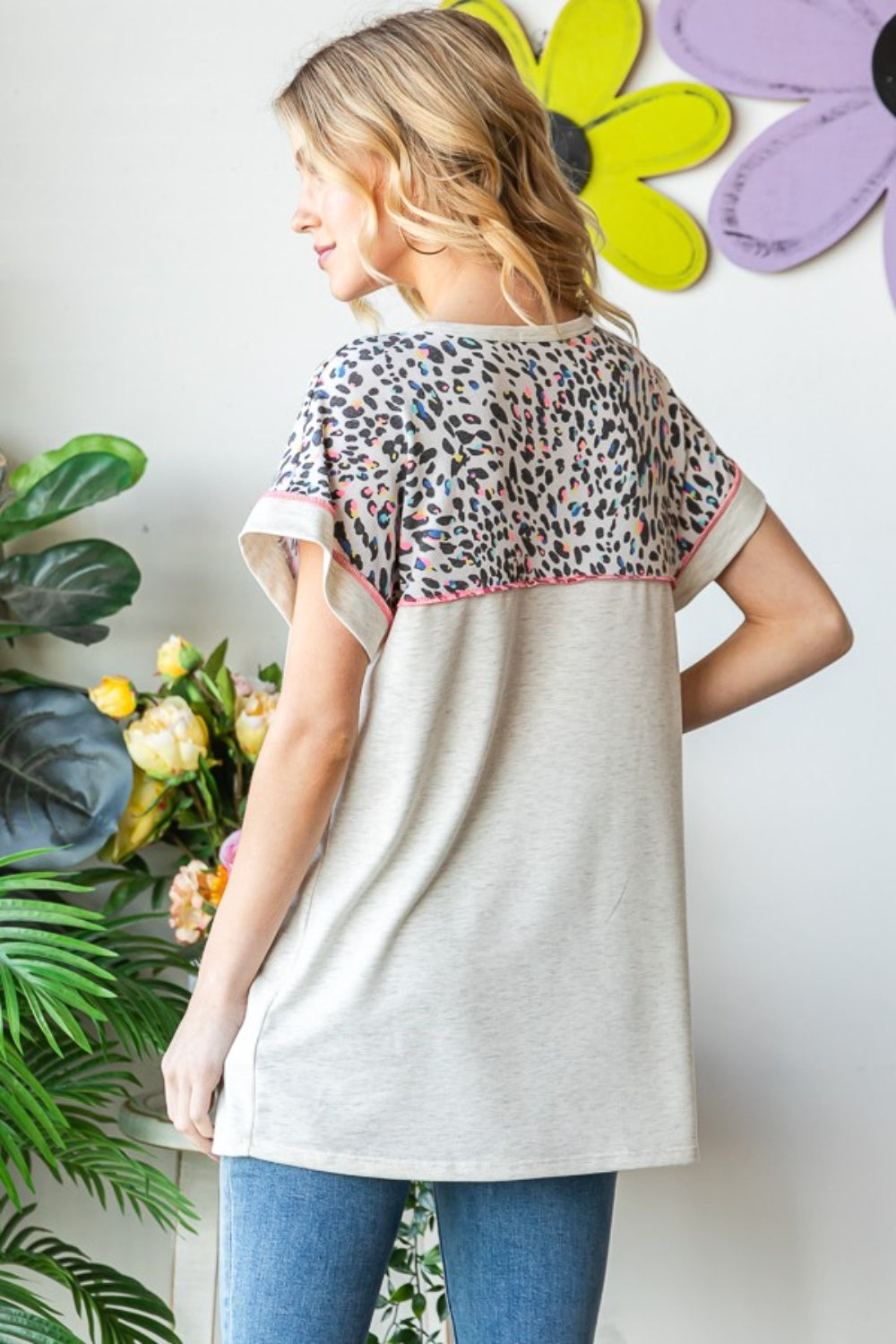 Leopard Short Sleeve T-Shirt