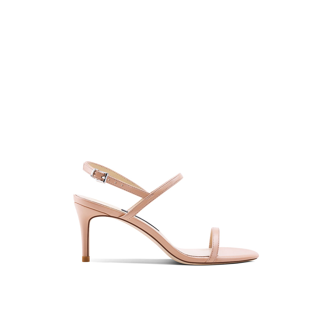 One-strip Stiletto Toe High Heels