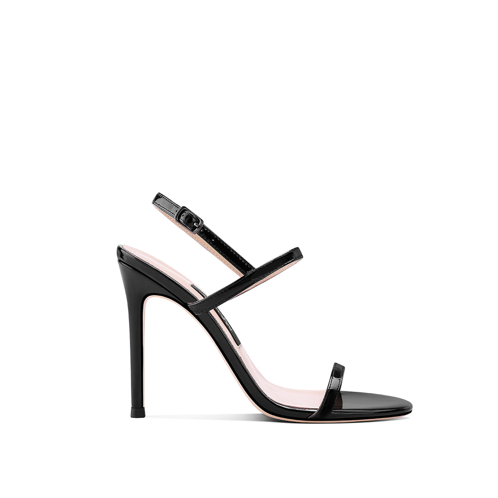 One-strip Stiletto Toe High Heels